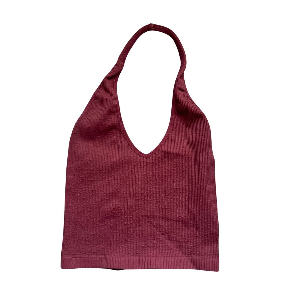 Out from Under (Urban Outfitters) Ribbed Halter Seamless Top